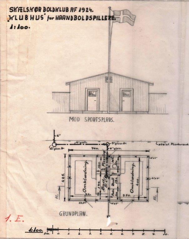 Boldklubben 1939 Omklædningsrum Heilmannsvej